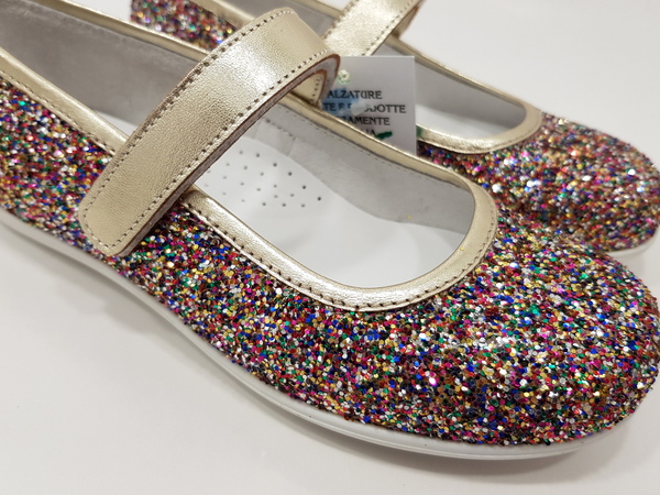 E129 Glitter Multicolor Primitempi Family Ballerina Bambina